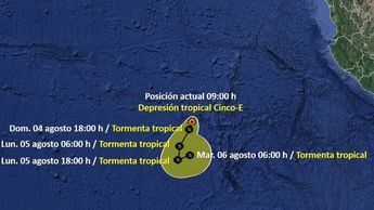 Depresión Tropical Cinco-E