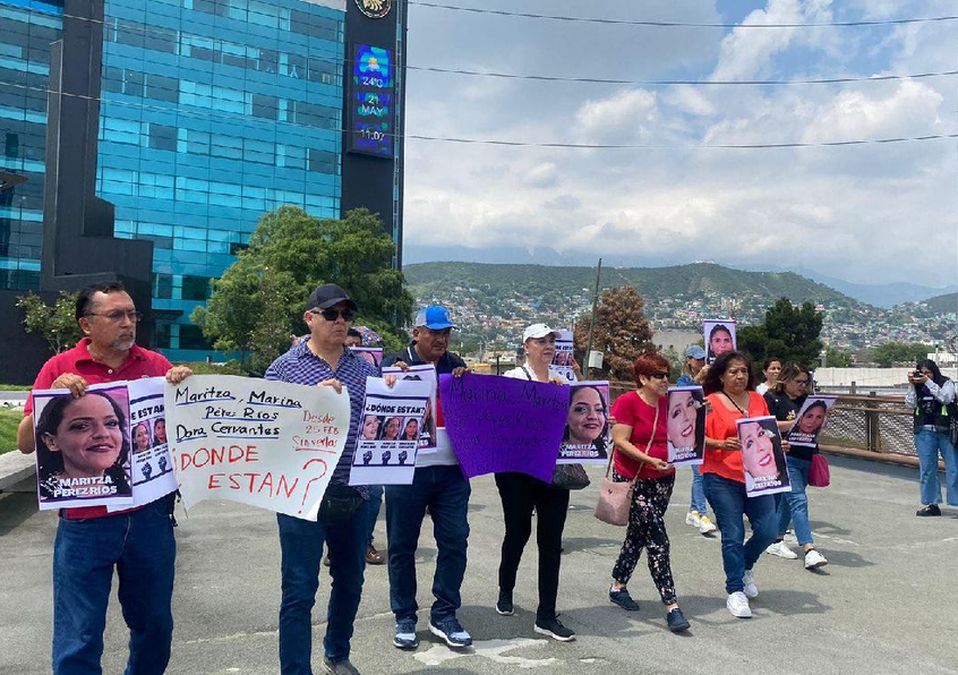 Protesta por mujeres desaparecidas en China, NL | Frida Rodríguez
