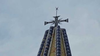 Las torres de Catedral de Guadalajara presentan daños que necesitan ser atendidos. | Juan Carlos Munguía