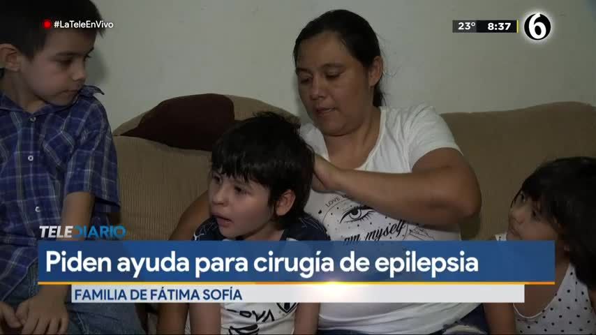 Niña de 10 años con epilepsia requiere cirugía de 260 mil pesos; familia pide apoyo 