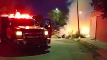 Alarma en la colonia Nuevo Torreón: Sujeto provoca incendio intencional en lote baldío