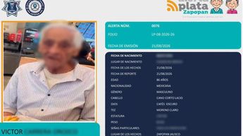 Adulto mayor desaparecido en Zapopan, fue localizado en Tlajomulco de Zúñiga.
