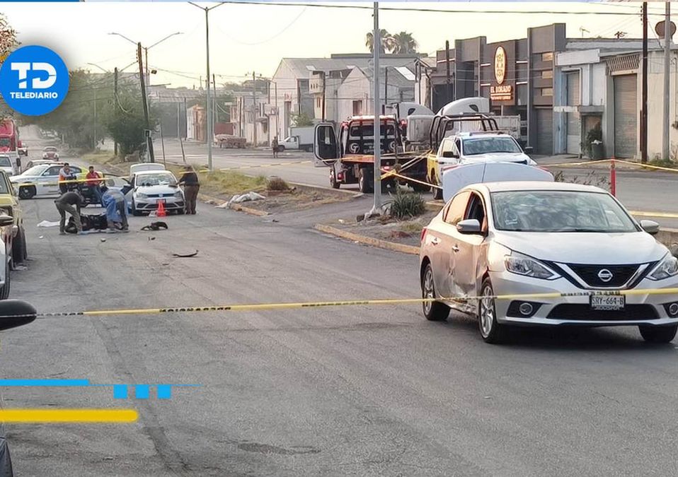 Joven motociclista muere tras choque en la colonia Moderna en Monterrey. | Agustín Martínez