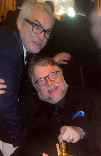 Alfonso Cuarón y Guillermo del Toro