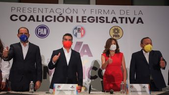 'Va por México': pierden estados y votos, pero ganan curules y alcaldías. | Omar Franco