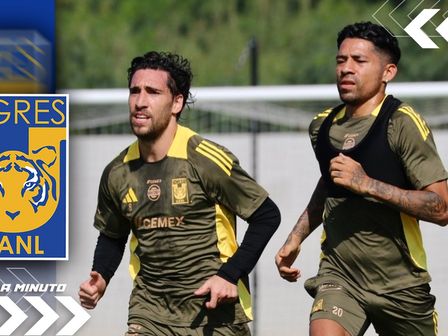 Juan Pablo Vigón y Javier Aquino buscarán minutos en este duelo amistoso / @TigresOficial