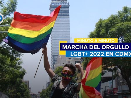 Marcha del orgullo LGBT+ en CdMx /Juan Carlos Bautista