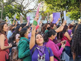 Mujeres exigen justicia a las autoridades  | Andrea Ávila