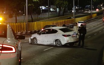 Accidente en Circuito Interior / Enrique Luna
