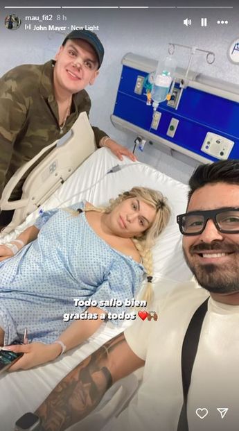 Las amigas y amigos de Wendy estuvieron pendientes de la influencer ya que padecía fuertes dolores de estómago.