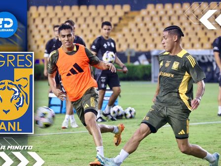 Los Tigres vivirán otra intensa sesión de entrenamiento / @TigresOficial
