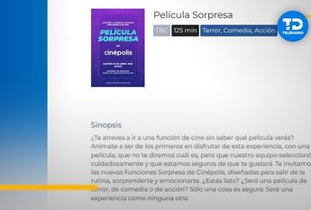 Cinépolis función sorpresa