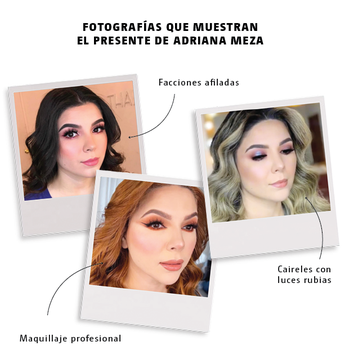 La apariencia de Adriana Meza en el presente. | Especial