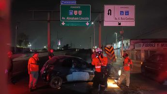 Cuerpos de rescate atendieron el suceso. | Israel Santacruz