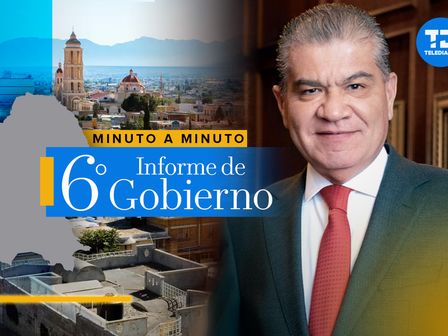Sexto Informe de Gobierno de Miguel Riquelme en Coahuila. | Diseño: Antonio Texta