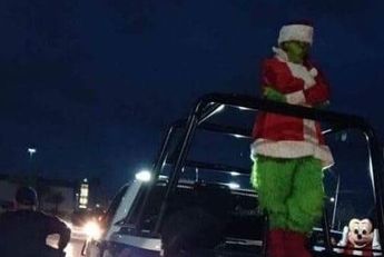 Detuvieron al Grinch en Tamaulipas │ @SSP_GobTam.