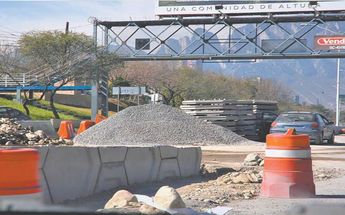Obras en Monterrey. | Archivo