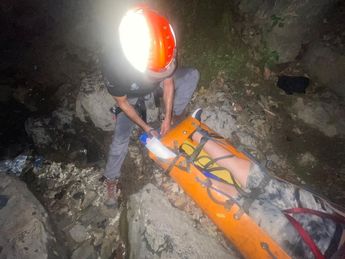 El menor sufrió una lesión de consideración en el tobillo. | Cortesía