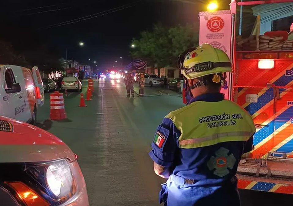 Reportan fuga masiva de gas en la colonia Valle de Casa Blanca en San Nicolás