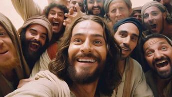 'Selfie' de Jesús en la Última Cena