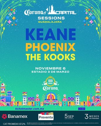 Corona ha revelado el cartel para un evento lleno de música internacional | Facebook Corona Capital