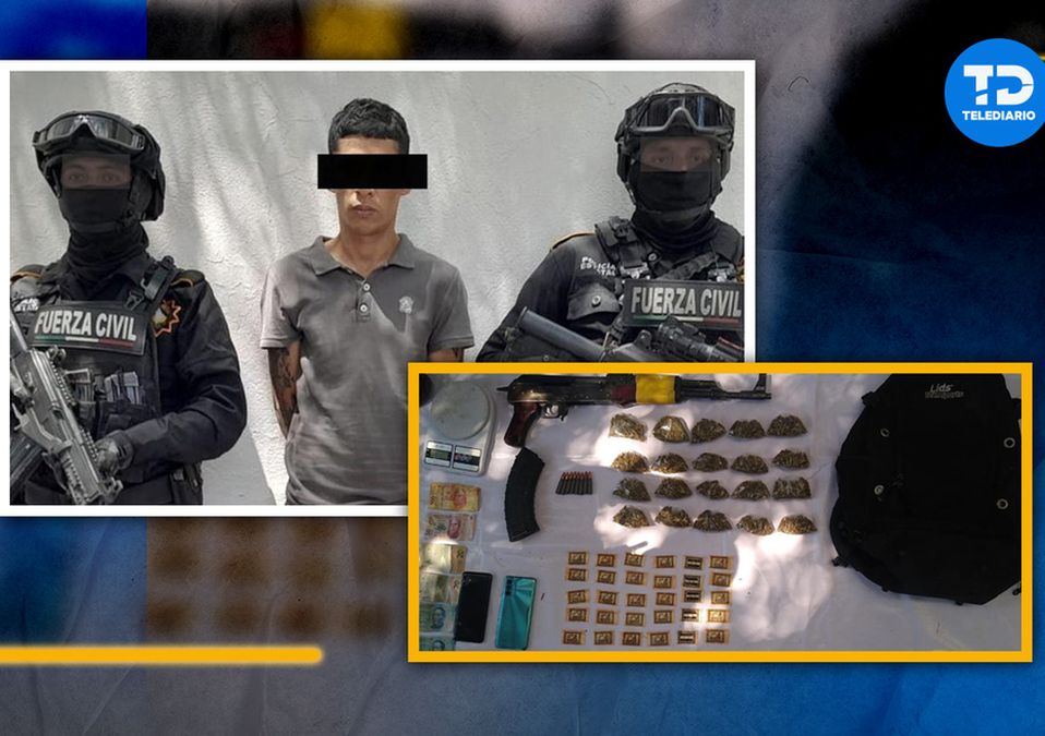 Eliot "N" es detenido con un arma y drogas | Especial