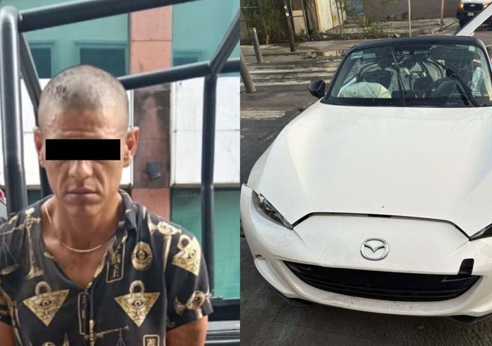 El hombre detenido en Monterrey fue identificado como Carlos Israel de 37 años de edad. | Cortesía
