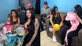 Karely Ruiz compartió un video en redes sobre su visita a Lupita 'TikTok'. | Especial