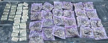 Drogas incautadas a los detenidos. | Cortesía