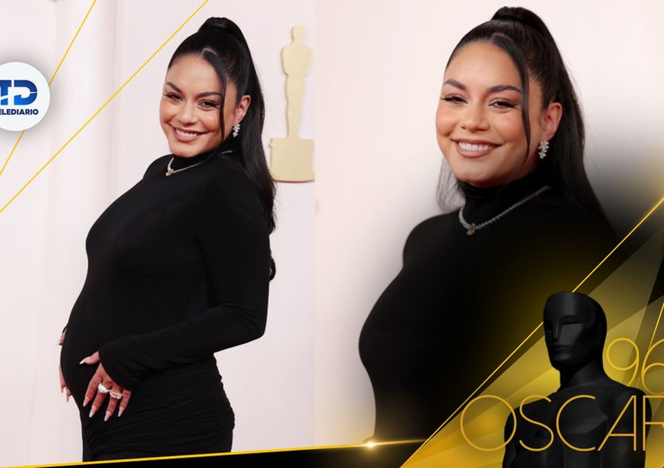 Así fue como Vanessa Hudgends reveló su embarazo durante los premios Oscar 2024 / Especial