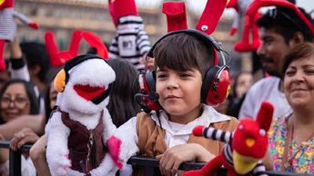 El concierto de 31 Minutos fue el tercer concierto gratuito realizado en el Zócalo de CdMx este 2026 | @GobCDMX