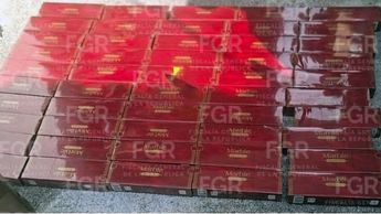 FGR aseguró 113 mil 520 cigarrillos ilegales en Villa de Álvarez, Colima. | FGR