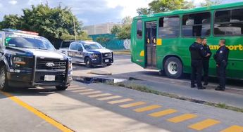 Pasajera saca un arma blanca y apuñala a chofer de camión en Guadalajara