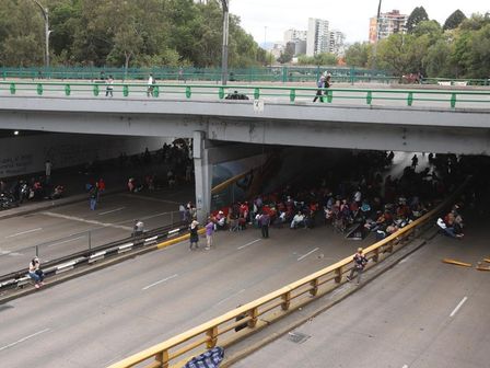 Por su concentración en la Segob, maestros de la CNTE podrían generar afectaciones viales en la zona | Jorge Carballo
