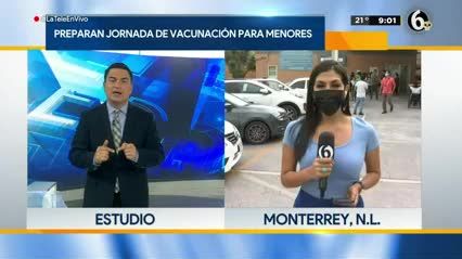 Inicia vacunación contra Covid-19 para menores con comorbilidades en Nuevo León 