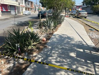 Acordonamiento en la zona del reporte de detonaciones de arma de fuego. | Pedro Delgado