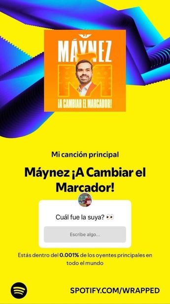 Maynez en el Wrapped 2024 de Spotify | Telediario