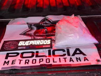 El detenido y la droga fueron puestos a disposición de la autoridad federal