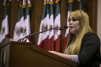 Lucero Sánchez militó en el PAN de Sinaloa y en 2014 fue electa diputada por Cosalá. | Especial