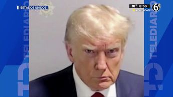 Revelan fotografía de Donald Trump tras ser fichado