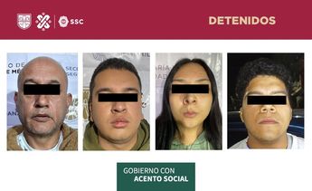 Detenidos por cateos en CdMx