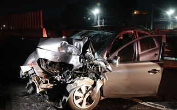 Accidente carretera México-Puebla / Enrique Luna