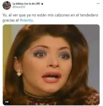 Meme por fuerte viento Monterrey