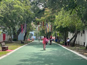 El parque se distingue con atracciones para niños, áreas verdes y albercas. | Mayte Villasana