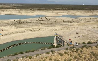 Las presas del estado vuelven a estar a punto de secarse como en el verano del año pasado. | Archivo