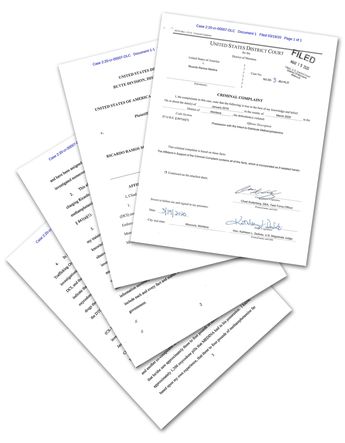 Documentos de la corte de distrito en Montana, Estados Unidos. | Especial