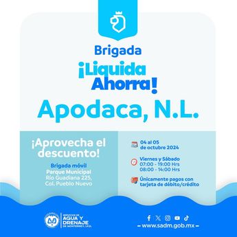 Descuentos en Agua y Drenaje de Monterrey | Especial