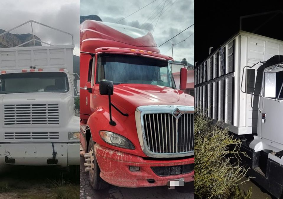 Los sentenciados transportaban a 263 personas en tres tractocamiones | Especial