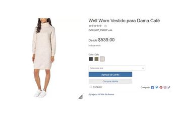 Vestido de invierno Costco