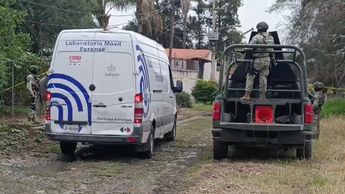 El IJCF llegó para hacer la recolección de los cuerpos. | Roberto Hurtado